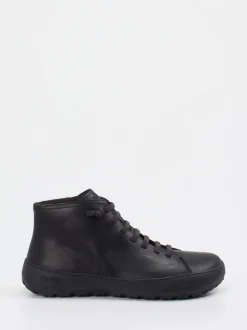 Camper – Schnürboots aus Glattleder schwarz