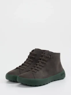 Camper – Schnürboots aus Nubukleder dunkelbraun