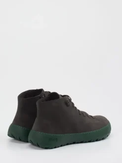 Camper – Schnürboots aus Nubukleder dunkelbraun