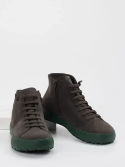 Camper – Schnürboots aus Nubukleder dunkelbraun