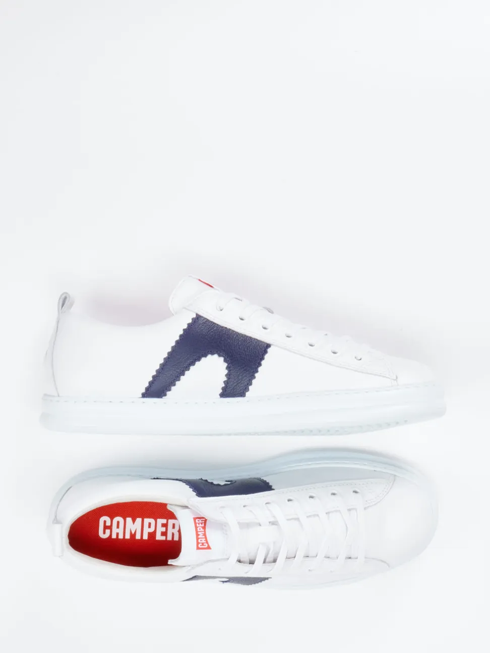 Camper – Sneaker aus Kalbleder in Weiß