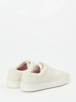 Camper – Sneaker aus Kalbleder in Cremeweiß