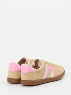 Camper – Sneaker aus Nubukleder in Beige