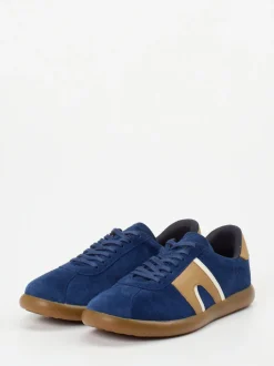 Camper – Sneaker aus Nubukleder in Marineblau