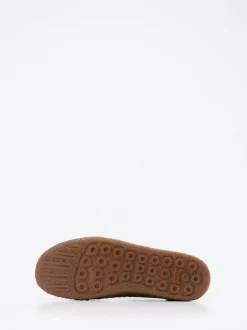 Camper – Sneaker aus Veloursleder cognacbraun