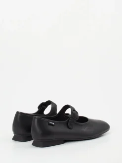 Camper – Spangenpumps aus Kalbleder Schwarz