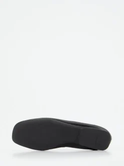 Camper – Spangenpumps aus Kalbleder Schwarz