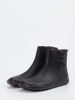Camper – Stiefelette aus Nubukleder schwarz