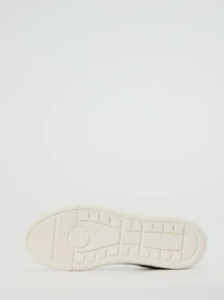 Candice Cooper – High-Top Sneaker aus Kalbleder Schwarz