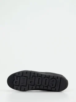 Candice Cooper – High-Top Sneaker aus Veloursleder schwarz