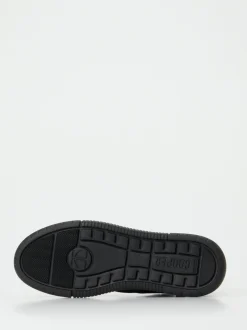 Candice Cooper – High-Top Sneaker aus Nubukleder schwarz
