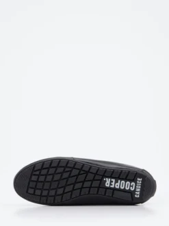 Candice Cooper – High-Top-Sneaker aus Veloursleder schwarz