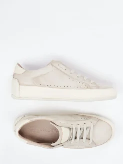 Candice Cooper – Low-Top Sneaker aus Lammleder Beige
