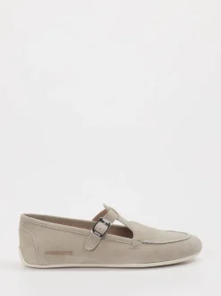 Candice Cooper – Mary-Jane-Halbschuh aus Veloursleder