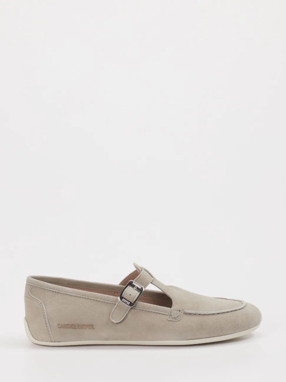 Candice Cooper – Mary-Jane-Halbschuh aus Veloursleder