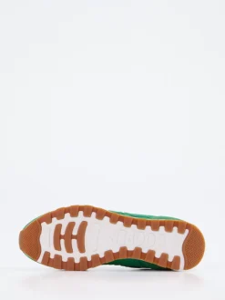 Candice Cooper – Retro-Sneaker aus Veloursleder grün