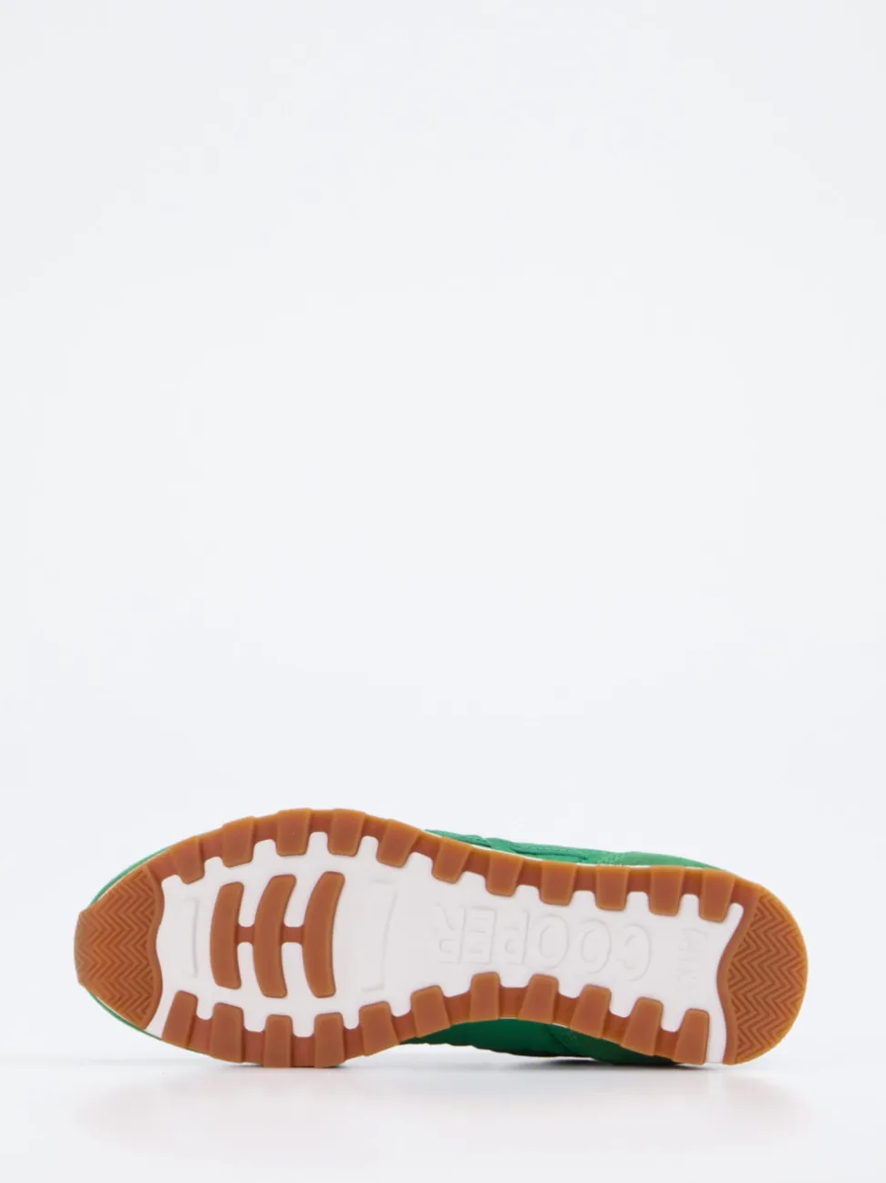Candice Cooper – Retro-Sneaker aus Veloursleder grün