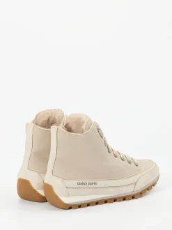 Candice Cooper – Schnürboots aus Kalbleder beige