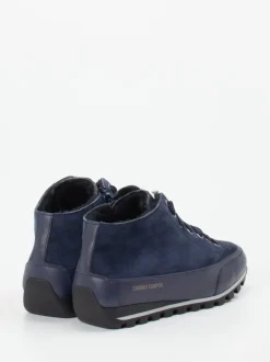 Candice Cooper – Schnürboots aus Nubukleder in Blau