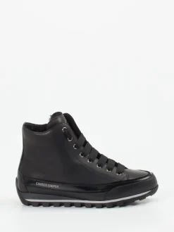 Candice Cooper – Schnürboots aus Kalbleder schwarz