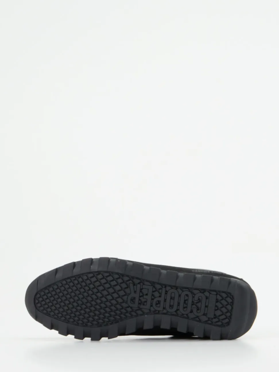 Candice Cooper – Sneaker aus Nubukleder Schwarz