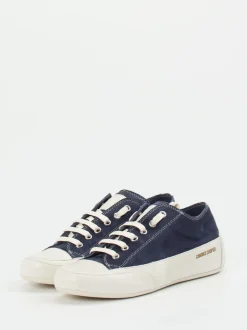Candice Cooper – Sneaker aus Veloursleder Dunkelblau