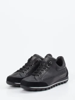 Candice Cooper – Sneaker aus Lammleder schwarz
