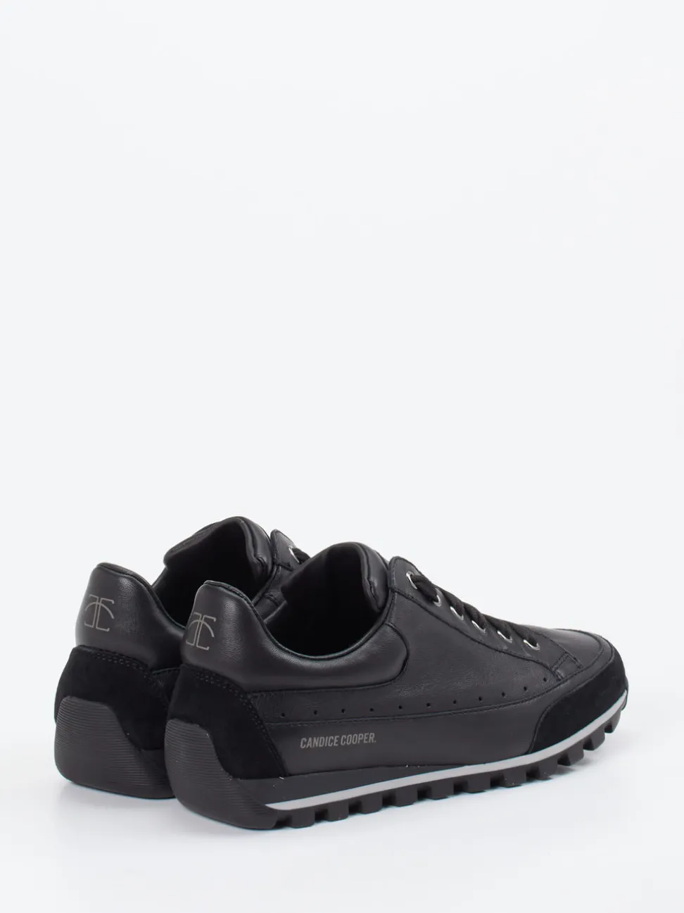 Candice Cooper – Sneaker aus Lammleder schwarz
