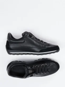 Candice Cooper – Sneaker aus Lammleder schwarz