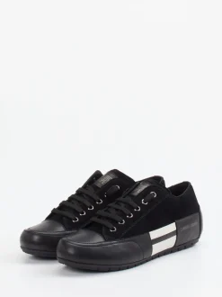Candice Cooper – Sneaker aus Leder in Schwarz