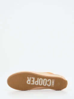 Candice Cooper – Sneaker aus Veloursleder Hellbeige