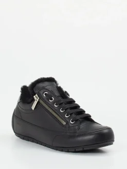 Candice Cooper – Sneaker aus Kalbleder Schwarz