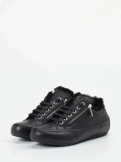 Candice Cooper – Sneaker aus Kalbleder Schwarz