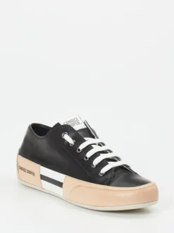 Candice Cooper – Sneaker aus Lammleder Schwarz