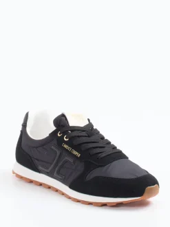 Candice Cooper – Sneaker aus Veloursleder und Nylon schwarz