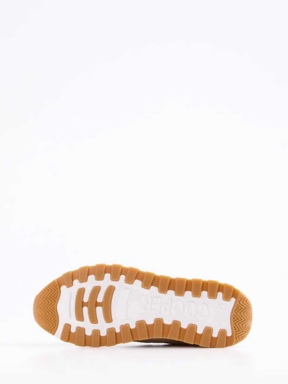Candice Cooper – Sneaker aus Veloursleder Beige