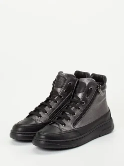 Candice Cooper – Sneaker aus Kalbleder in Anthrazit