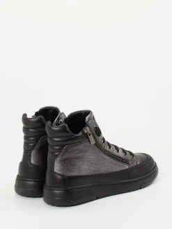 Candice Cooper – Sneaker aus Kalbleder in Anthrazit