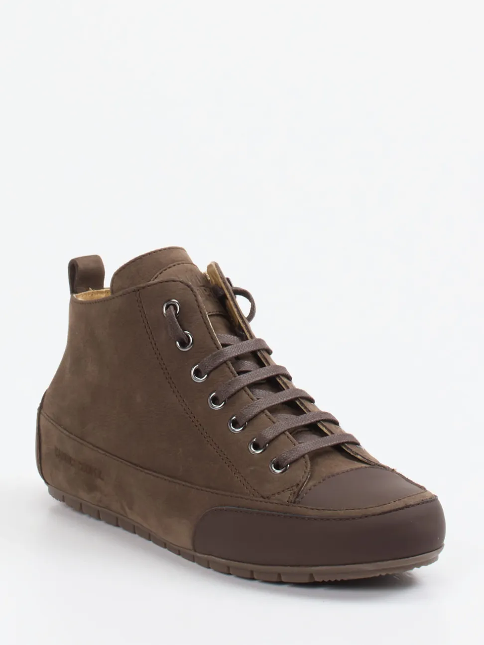 Candice Cooper – Sneaker aus Nubukleder mittelbraun