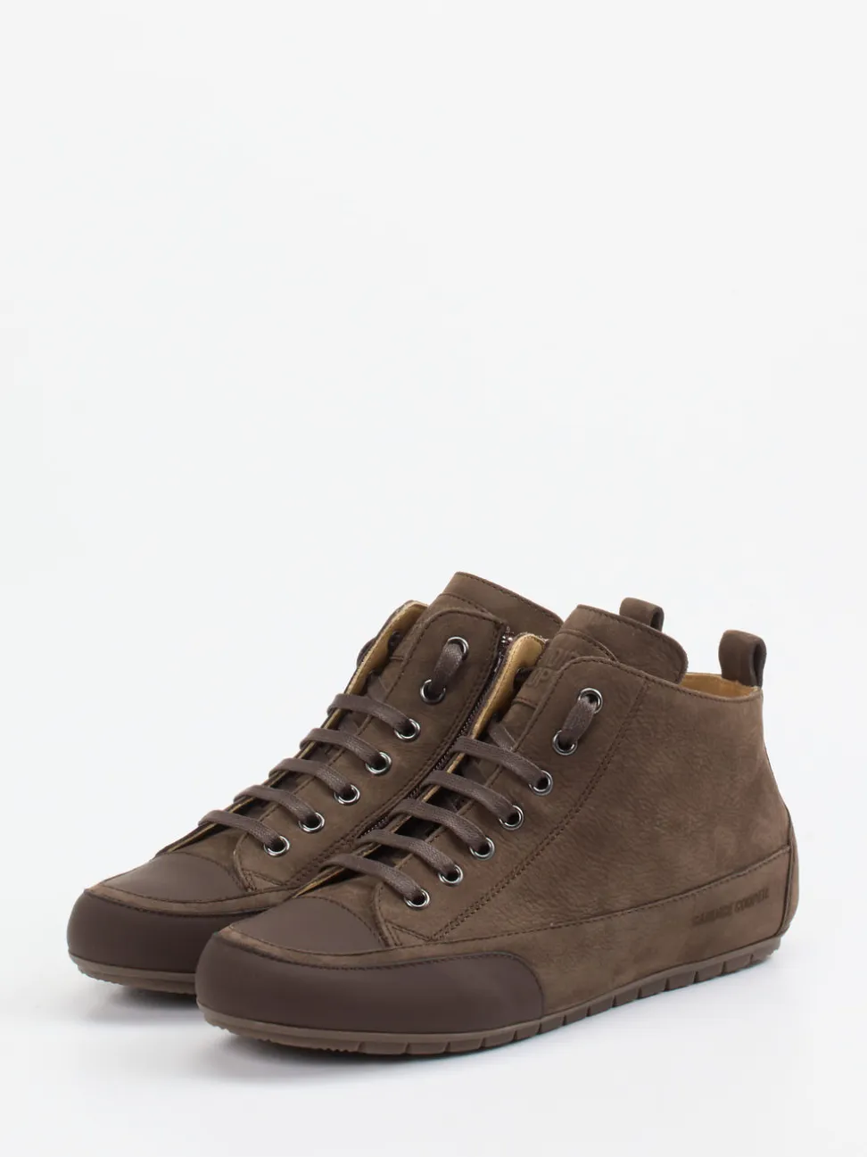 Candice Cooper – Sneaker aus Nubukleder mittelbraun