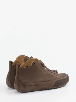 Candice Cooper – Sneaker aus Nubukleder mittelbraun