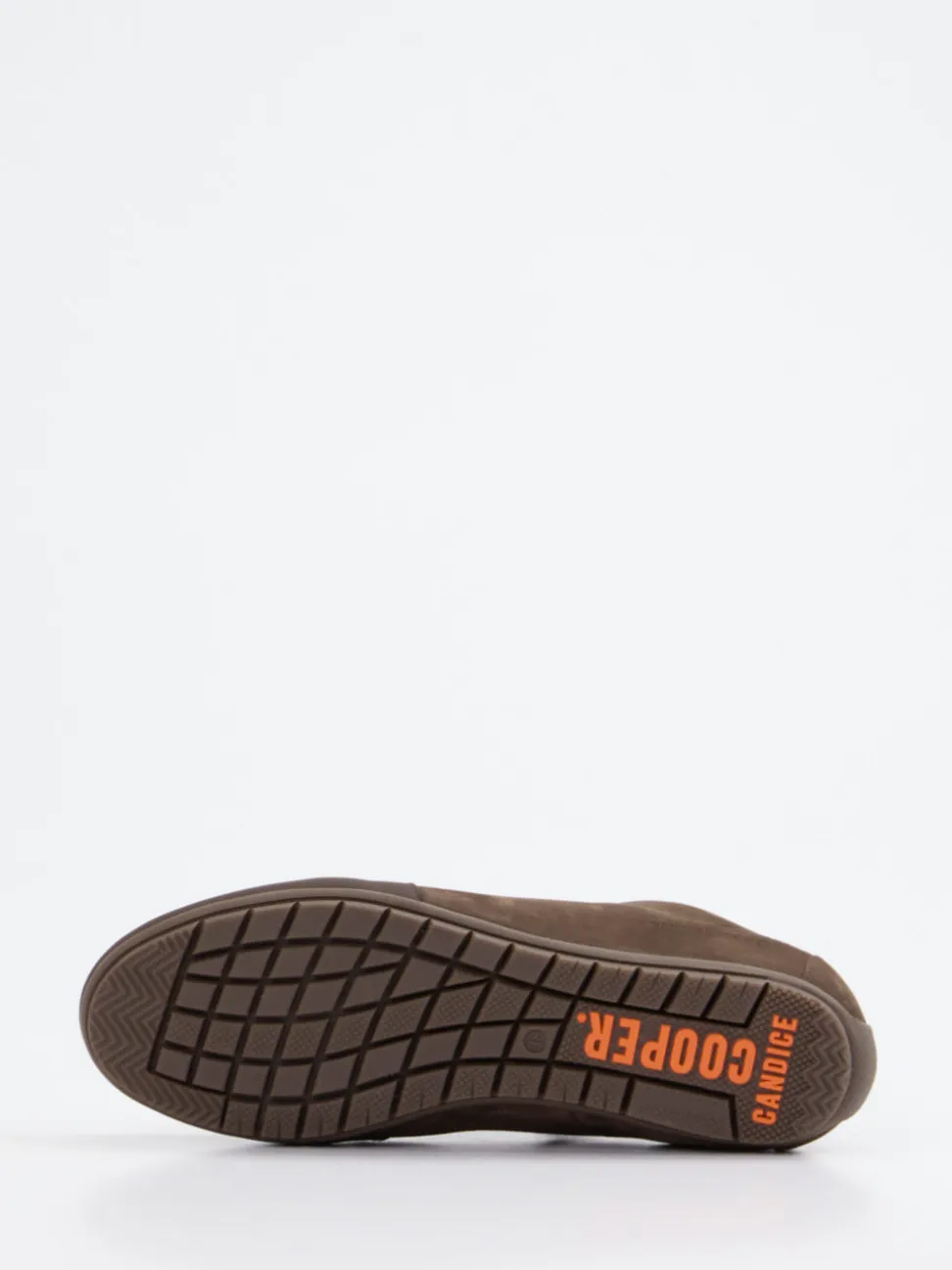 Candice Cooper – Sneaker aus Nubukleder mittelbraun