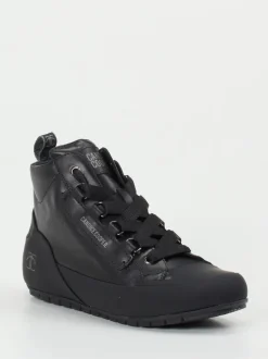 Candice Cooper – Sneaker aus Kalbleder in Schwarz