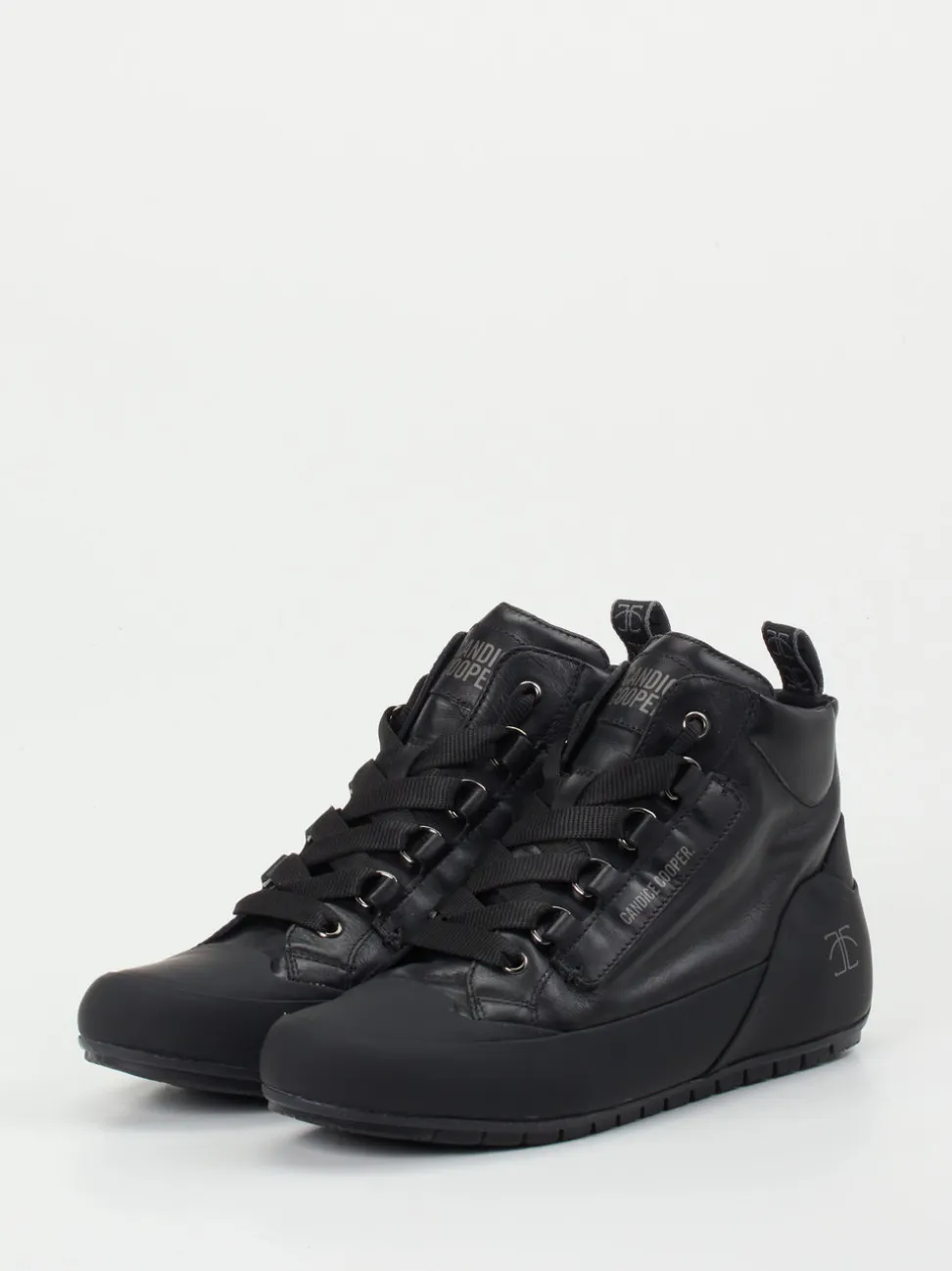 Candice Cooper – Sneaker aus Kalbleder in Schwarz