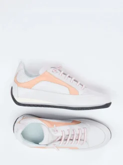 Candice Cooper – Sneaker aus Lammleder in Offwhite