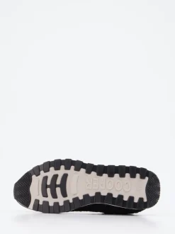 Candice Cooper – Sneaker aus Veloursleder & Textil Schwarz