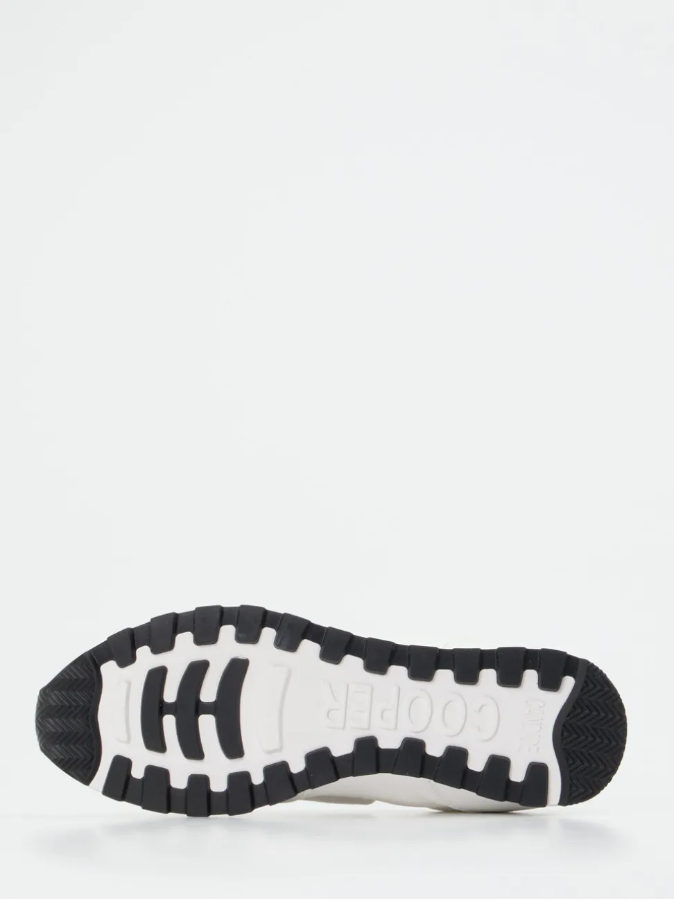 Candice Cooper – Sneaker aus Nylon und Glattleder weiß