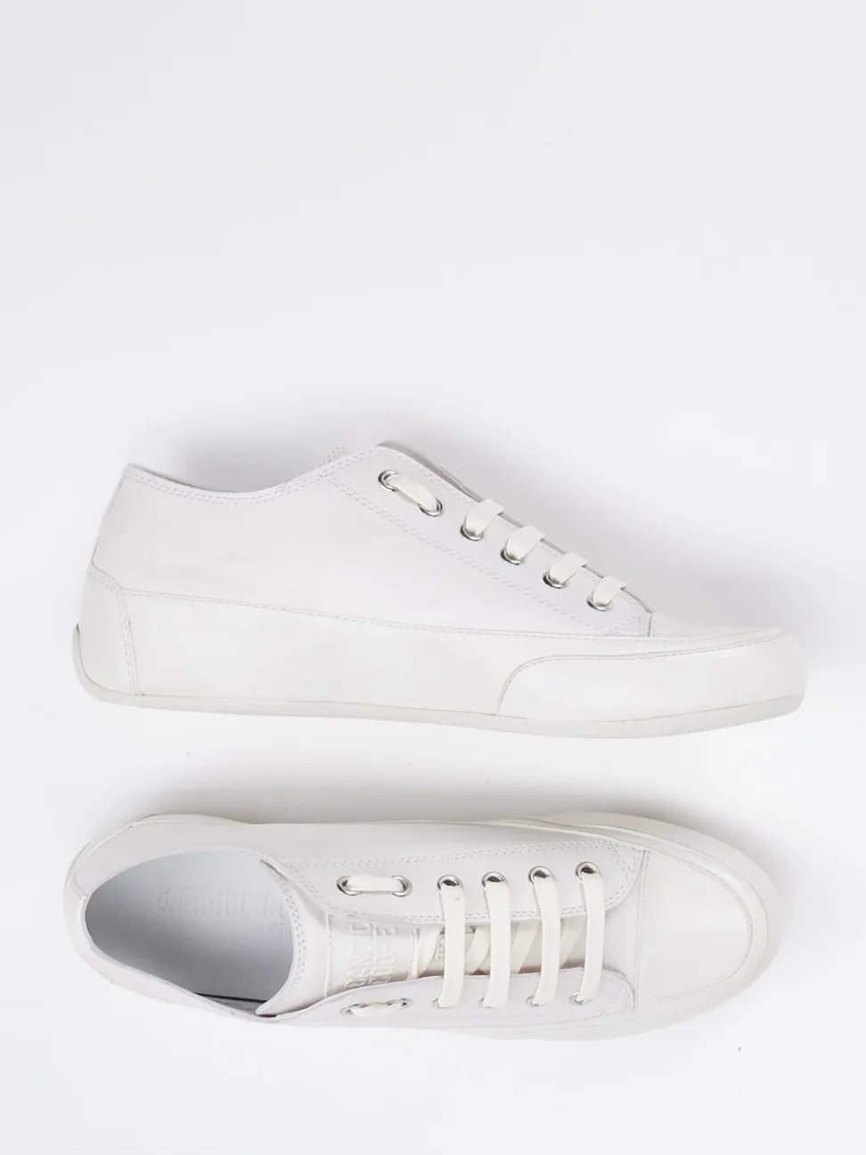 Candice Cooper – Sneaker aus Lammleder weiß