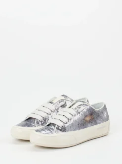 Candice Cooper – Sneaker aus Metallic mit Pailletten