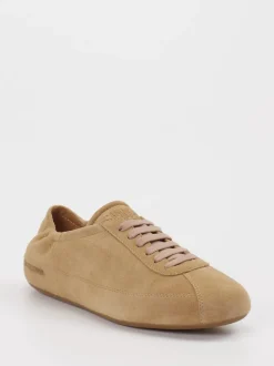 Candice Cooper – Sneaker aus Veloursleder beigebraun